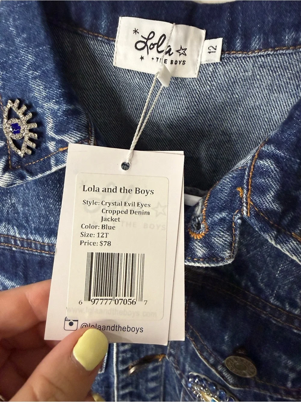 Lola + The Boys nwt lola